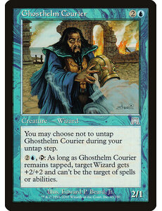 Magic: The Gathering Ghosthelm Courier (085) Lightly Played