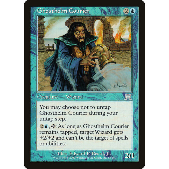 Magic: The Gathering Ghosthelm Courier (085) Lightly Played