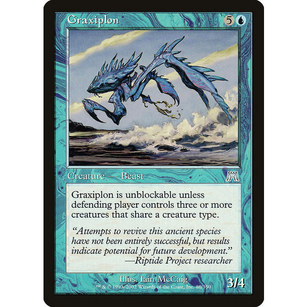 Magic: The Gathering Graxiplon (086) Lightly Played