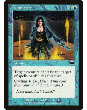 Magic: The Gathering Mage's Guile (091) Lightly Played