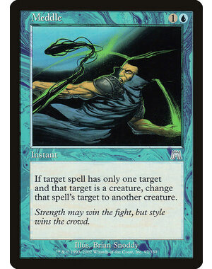Magic: The Gathering Meddle (092) Lightly Played