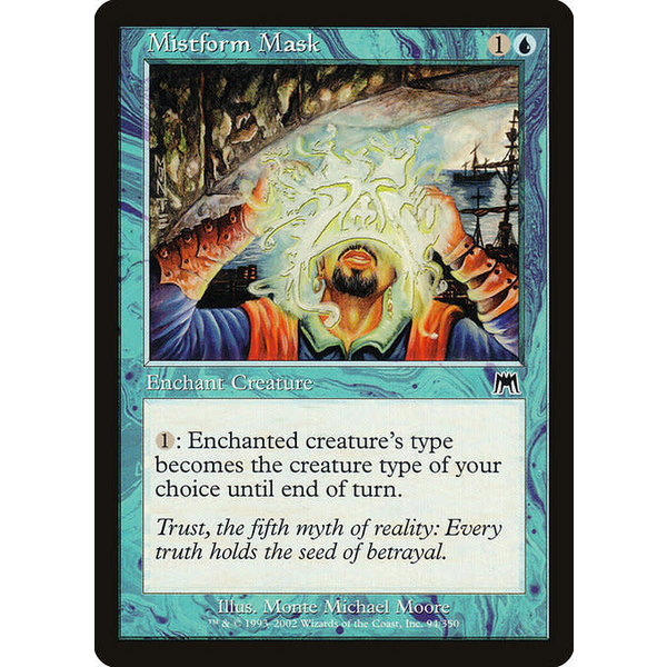 Magic: The Gathering Mistform Mask (094) Moderately Played Foil