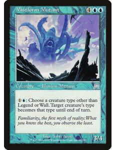 Magic: The Gathering Mistform Mutant (095) Lightly Played
