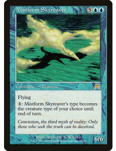 Magic: The Gathering Mistform Skyreaver (097) Lightly Played