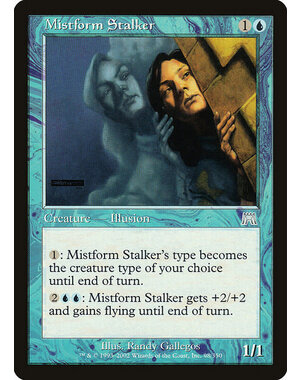Magic: The Gathering Mistform Stalker (098) Lightly Played