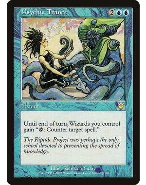 Magic: The Gathering Psychic Trance (102) Lightly Played