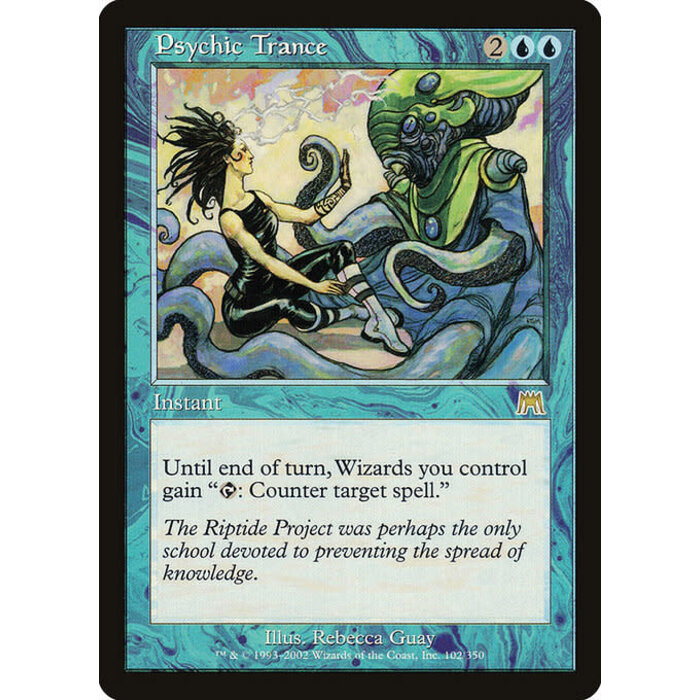 Magic: The Gathering Psychic Trance (102) Lightly Played