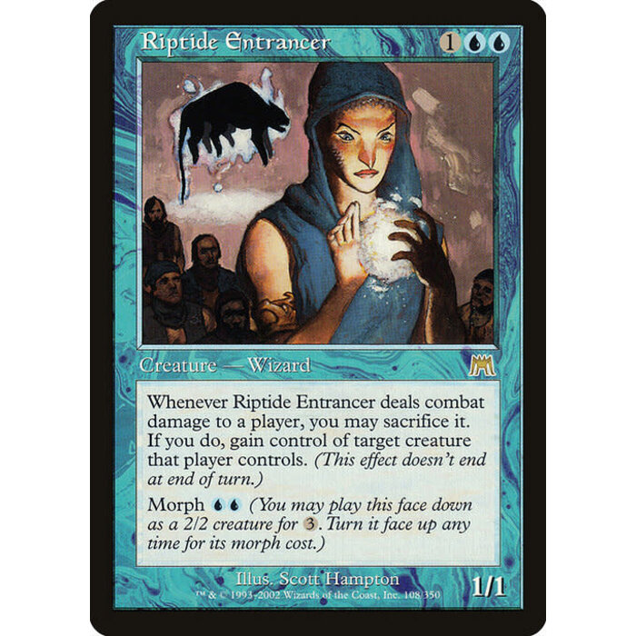 Magic: The Gathering Riptide Entrancer (108) Lightly Played