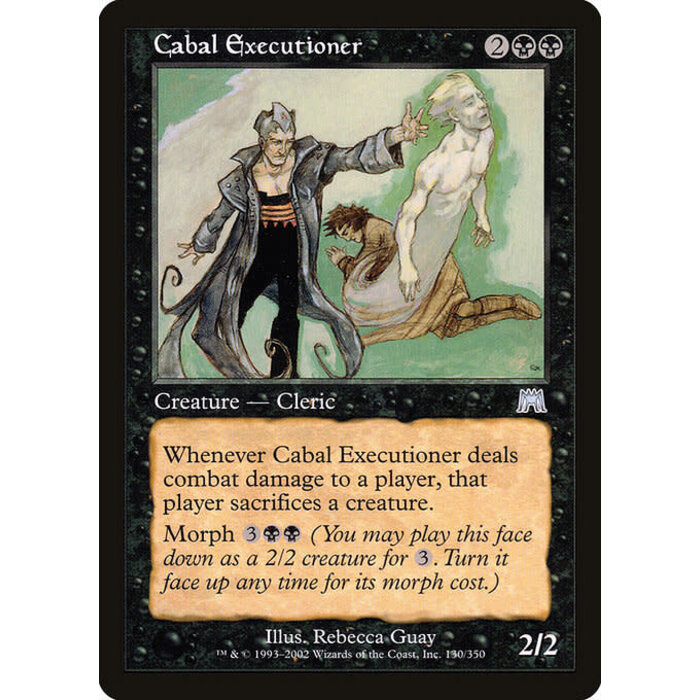 Magic: The Gathering Cabal Executioner (130) Lightly Played