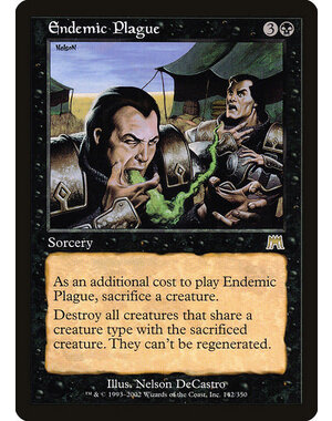 Magic: The Gathering Endemic Plague (142) Lightly Played