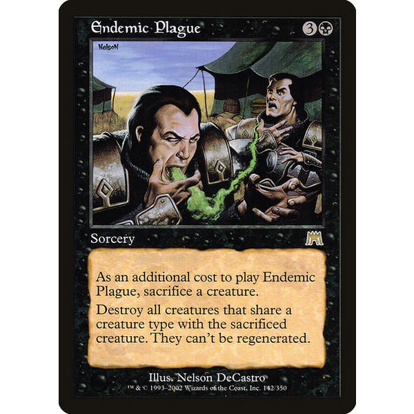 Magic: The Gathering Endemic Plague (142) Lightly Played