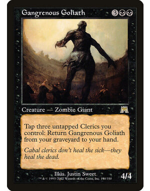 Magic: The Gathering Gangrenous Goliath (150) Lightly Played
