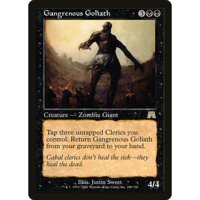 Magic: The Gathering Gangrenous Goliath (150) Lightly Played