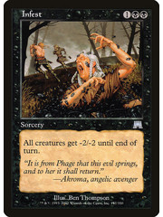 Magic: The Gathering Infest (157) Lightly Played