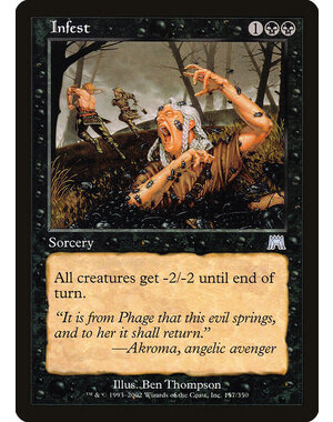 Magic: The Gathering Infest (157) Lightly Played