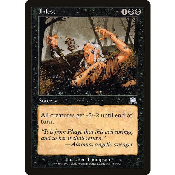 Magic: The Gathering Infest (157) Lightly Played