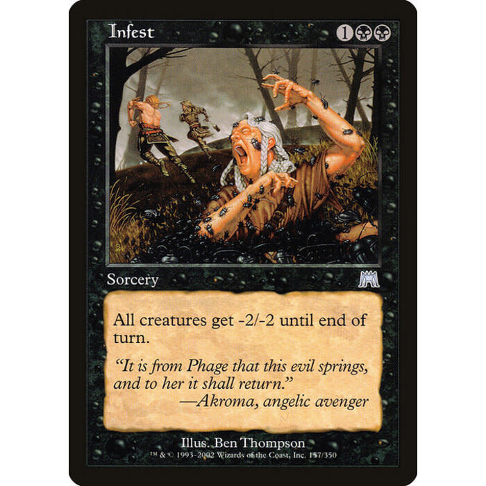 Magic: The Gathering Infest (157) Lightly Played
