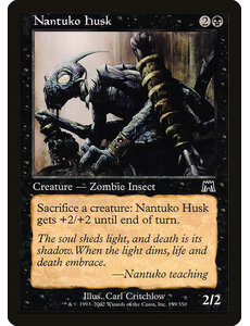 Magic: The Gathering Nantuko Husk (159) Lightly Played