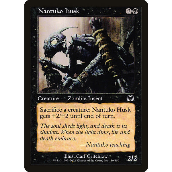 Magic: The Gathering Nantuko Husk (159) Lightly Played