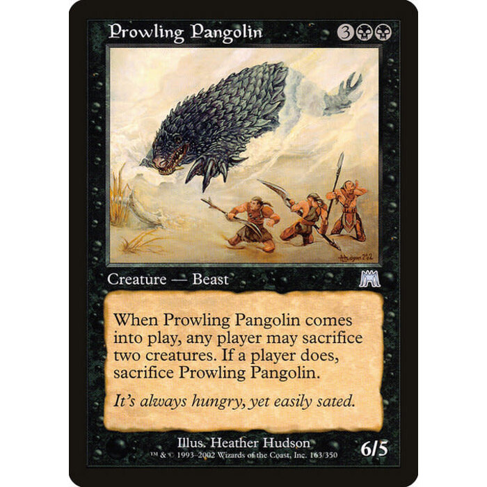 Magic: The Gathering Prowling Pangolin (163) Near Mint