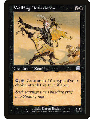 Magic: The Gathering Walking Desecration (180) Lightly Played