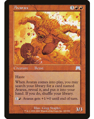Magic: The Gathering Avarax (187) Lightly Played
