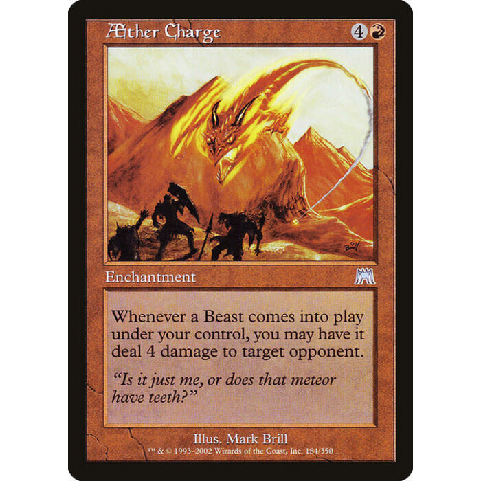 Magic: The Gathering Aether Charge (184) Lightly Played