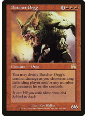 Magic: The Gathering Butcher Orgg (192) Lightly Played