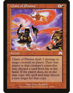 Magic: The Gathering Chain of Plasma (193) Lightly Played