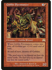 Magic: The Gathering Goblin Pyromancer (206) Lightly Played