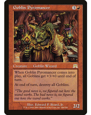 Magic: The Gathering Goblin Pyromancer (206) Lightly Played