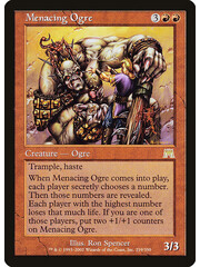 Magic: The Gathering Menacing Ogre (219) Lightly Played