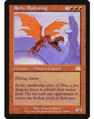 Magic: The Gathering Rorix Bladewing (224) Lightly Played