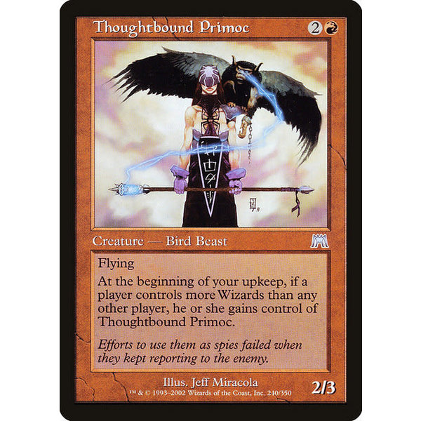 Magic: The Gathering Thoughtbound Primoc (240) Lightly Played