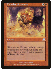 Magic: The Gathering Thunder of Hooves (242) Lightly Played