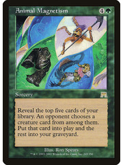 Magic: The Gathering Animal Magnetism (245) Lightly Played