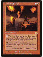 Magic: The Gathering Words of War (244) Heavily Played