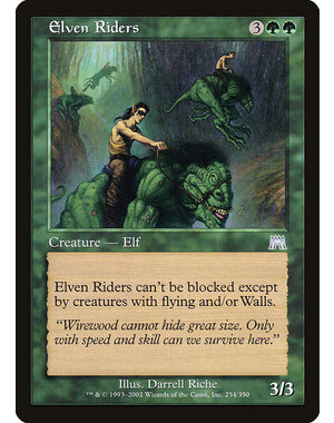 Magic: The Gathering Elven Riders (254) Lightly Played