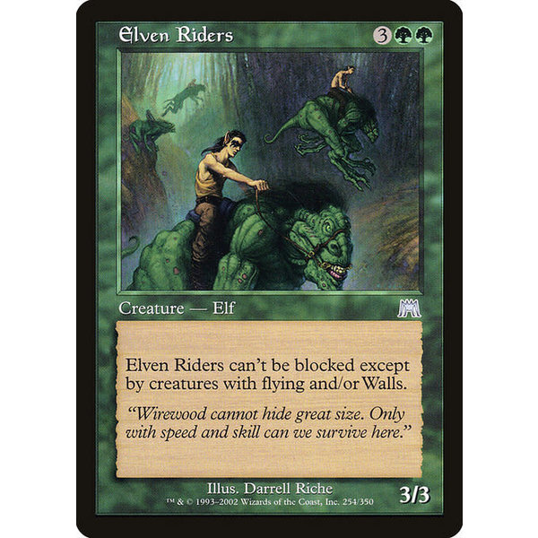 Magic: The Gathering Elven Riders (254) Lightly Played