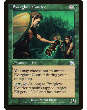 Magic: The Gathering Everglove Courier (262) Lightly Played