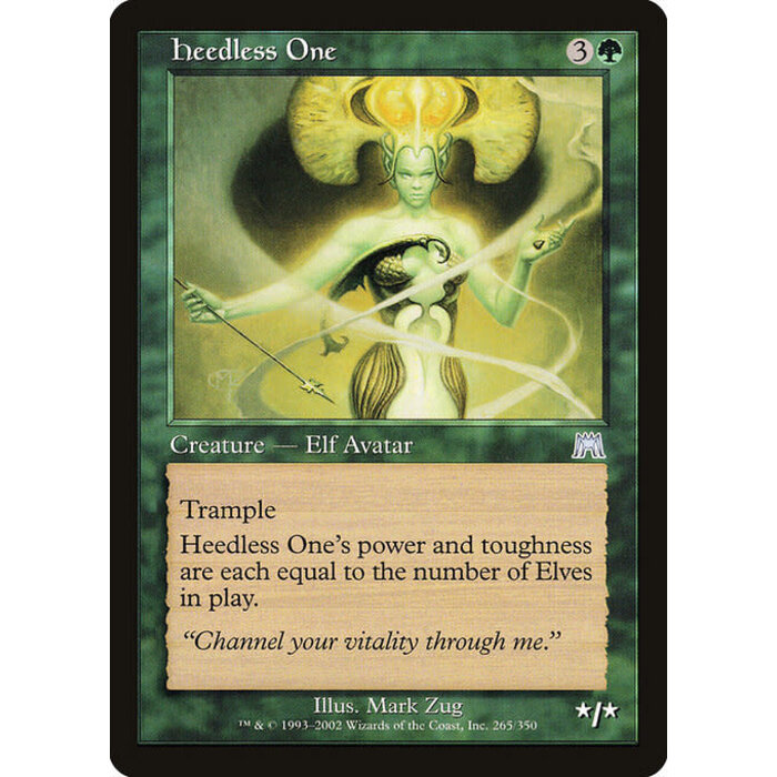 Magic: The Gathering Heedless One (265) Lightly Played