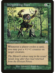 Magic: The Gathering Invigorating Boon (267) Lightly Played