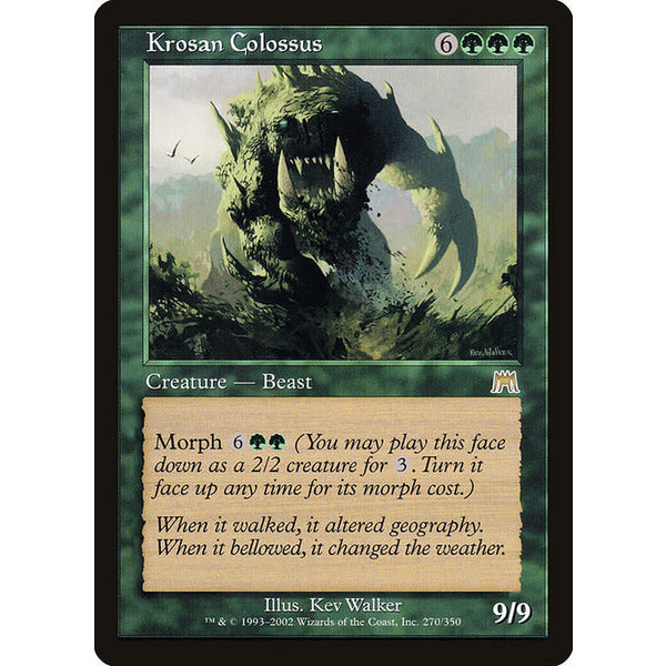 Magic: The Gathering Krosan Colossus (270) Lightly Played