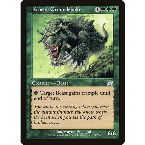 Magic: The Gathering Krosan Groundshaker (271) Lightly Played