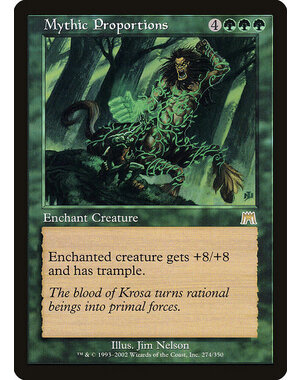 Magic: The Gathering Mythic Proportions (274) Lightly Played