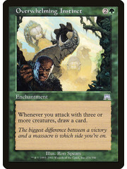 Magic: The Gathering Overwhelming Instinct (276) Lightly Played