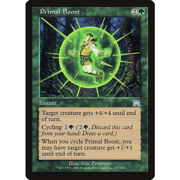 Magic: The Gathering Primal Boost (277) Lightly Played