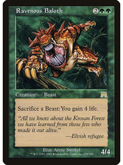 Magic: The Gathering Ravenous Baloth (278) Moderately Played