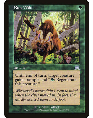 Magic: The Gathering Run Wild (279) Lightly Played