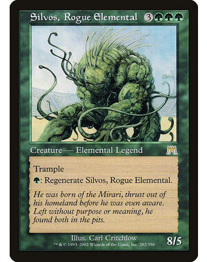 Magic: The Gathering Silvos, Rogue Elemental (282) Lightly Played